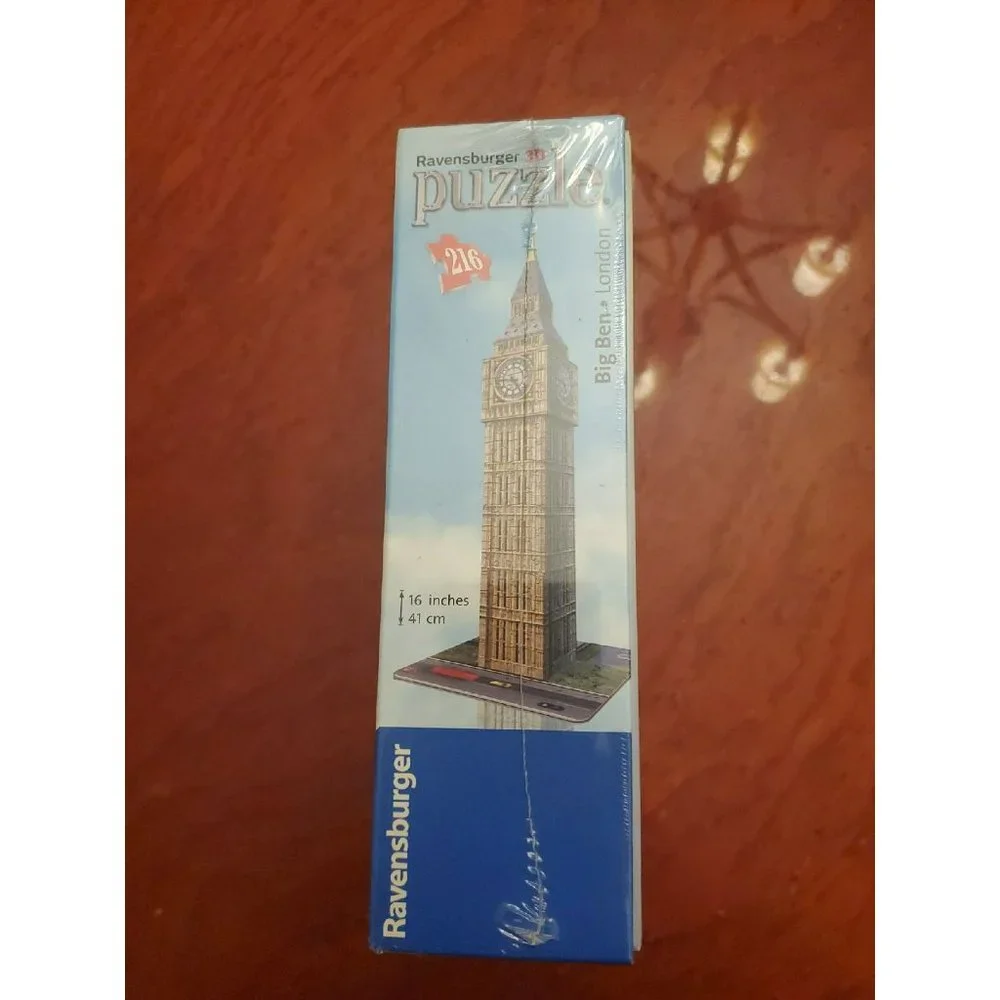 Ravensburger Big Ben 216 Piece 3D‎ Puzzle